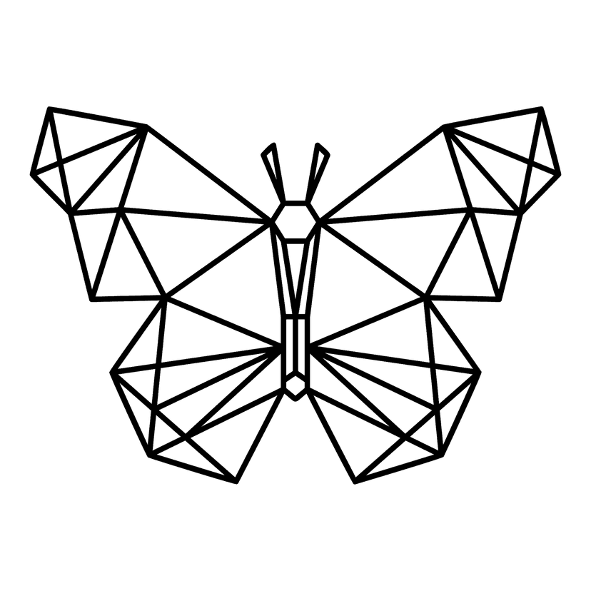Geometrische Vlinder