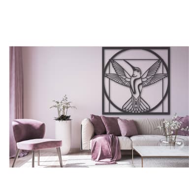 Kolibrie in dubbel Frame