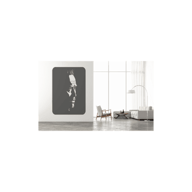 Man Silhouette Dubbel Laags