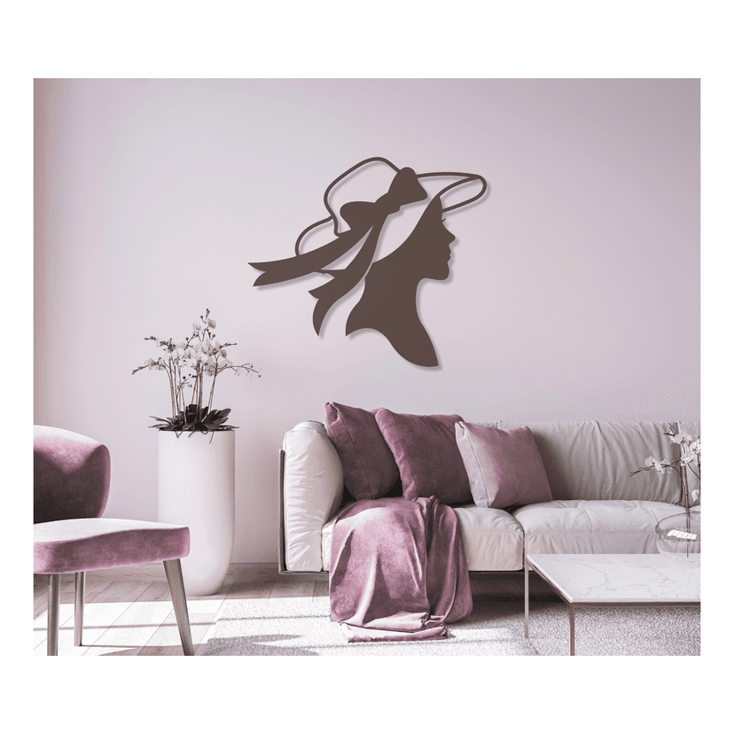 Vrouw met Derby Hoed